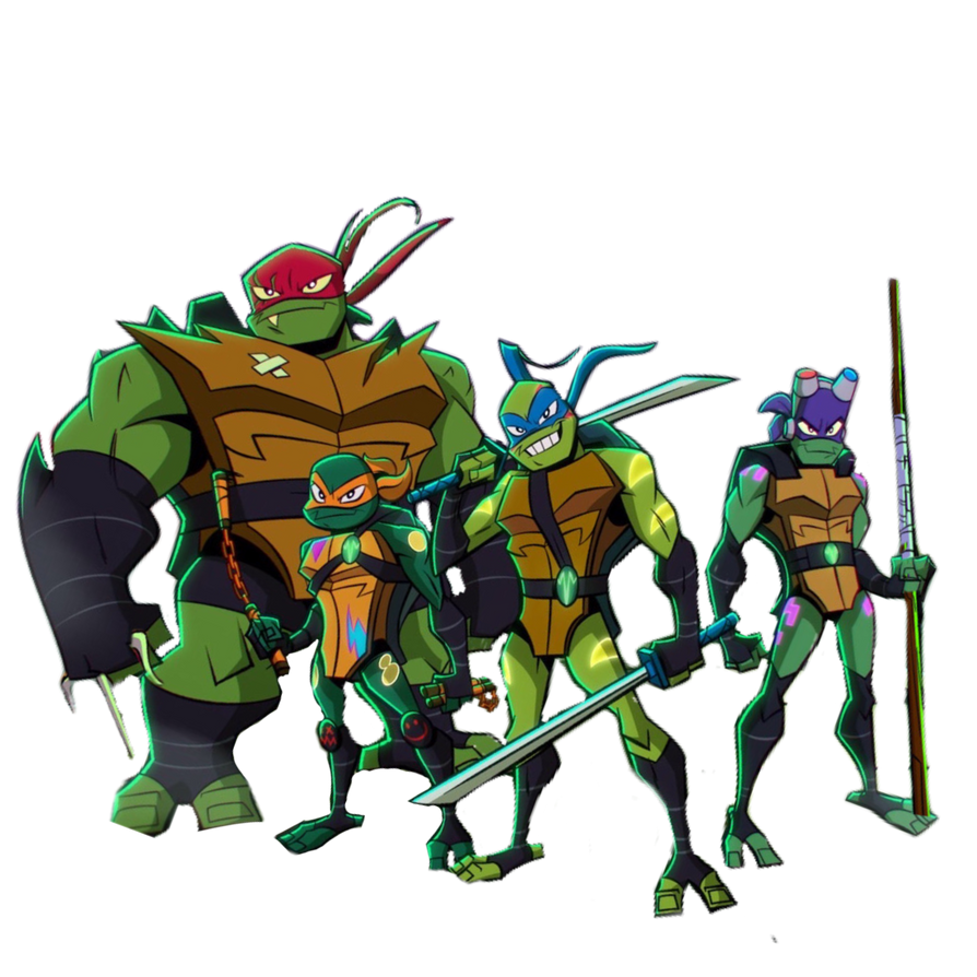 Tmnt Rise Rase Rise of the tmnt movie (png) by jalonct on DeviantArt