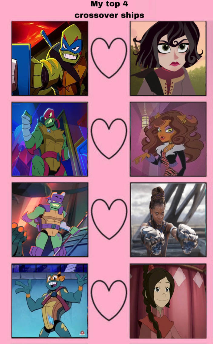 Tetsu Rise Turtles Rise turtles Valentines dates (crossover ships) by jalonct on DeviantArt