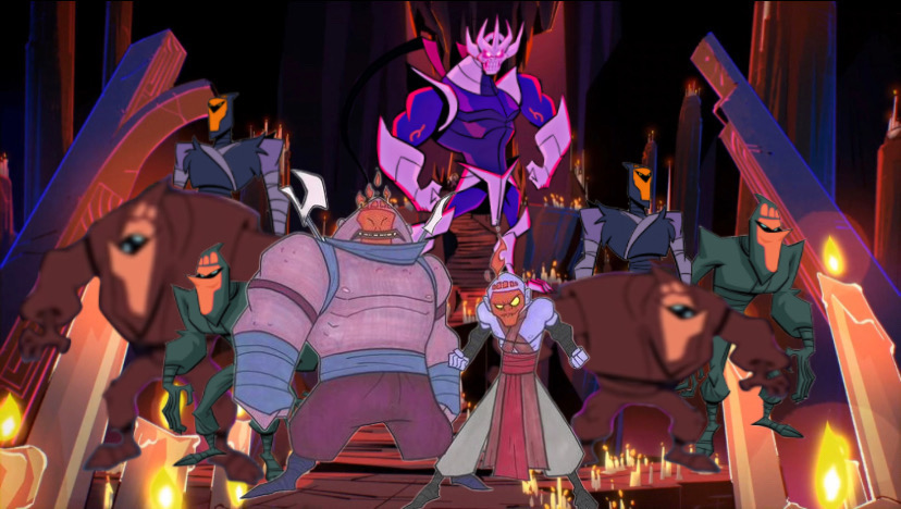 Shredder and the foot clan (Rottmnt) by jalonct on DeviantArt