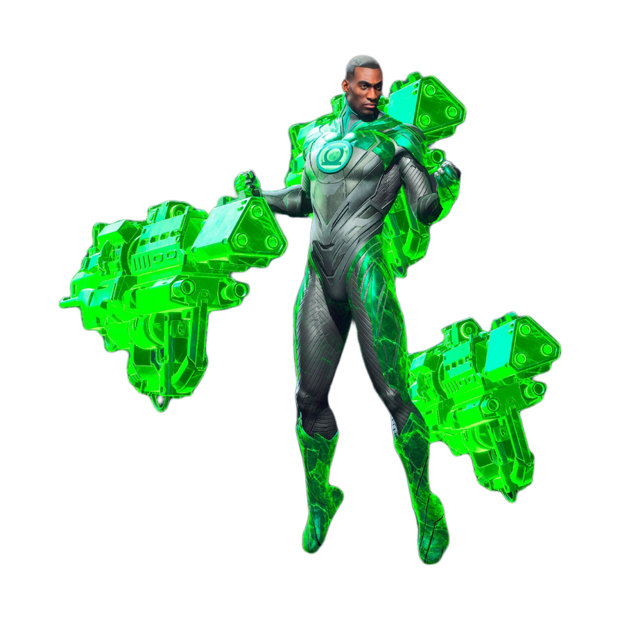 Green Lantern (John Stewart) (Arkhamverse) by jalonct on DeviantArt