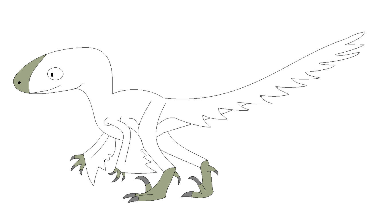 Cartoon Raptor Base (feathered) by DakotaSauron666 on DeviantArt