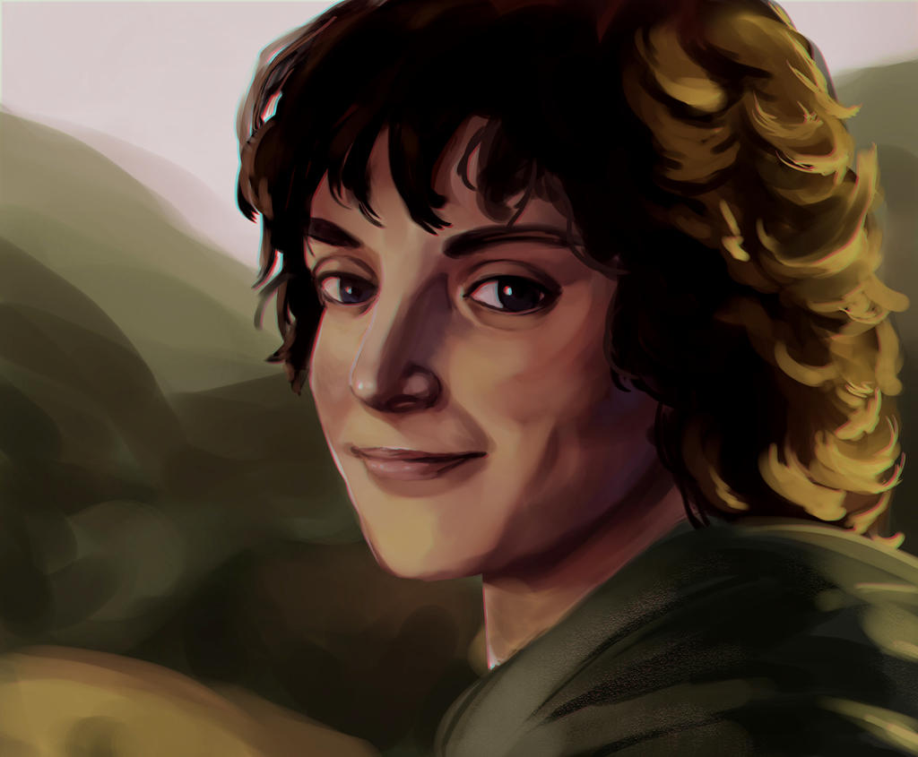 Frodo Portrait by JazzLassie6020 on DeviantArt