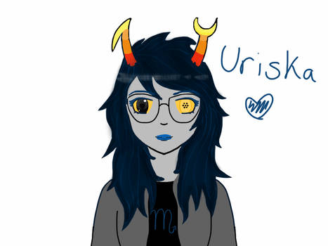 My messed version of Vriska~ I tried :B