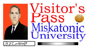 Miskatonic visitor's pass