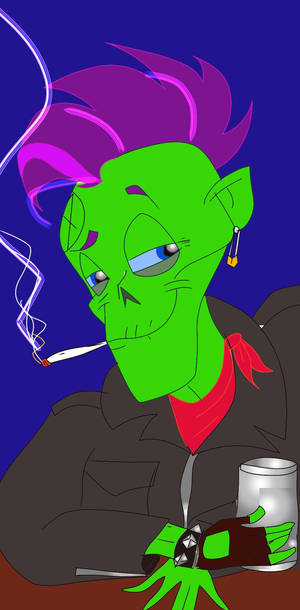 Dead Johnny getting Irie