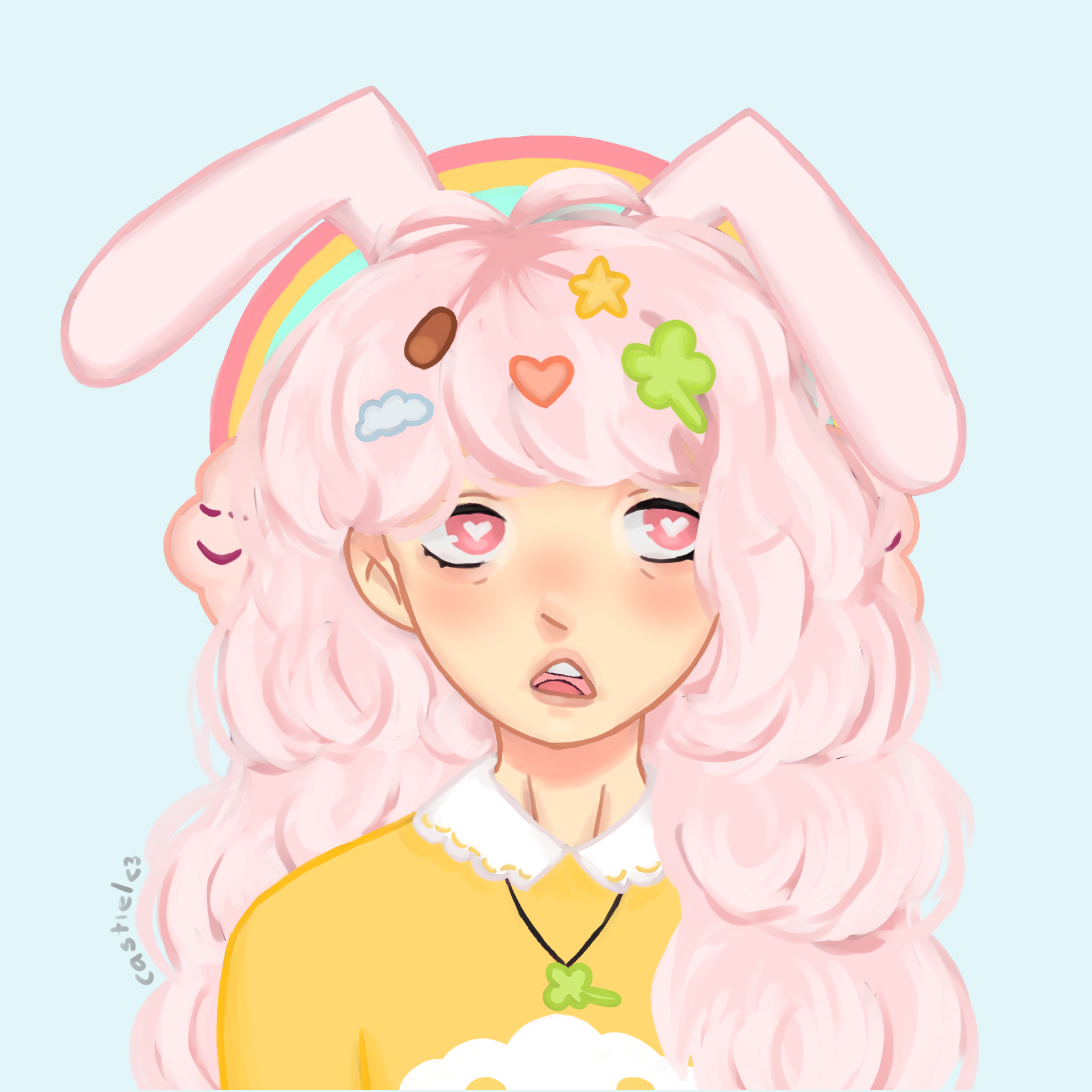 Disney Rabbit Oc bunny oc art !! by phantomscas on DeviantArt