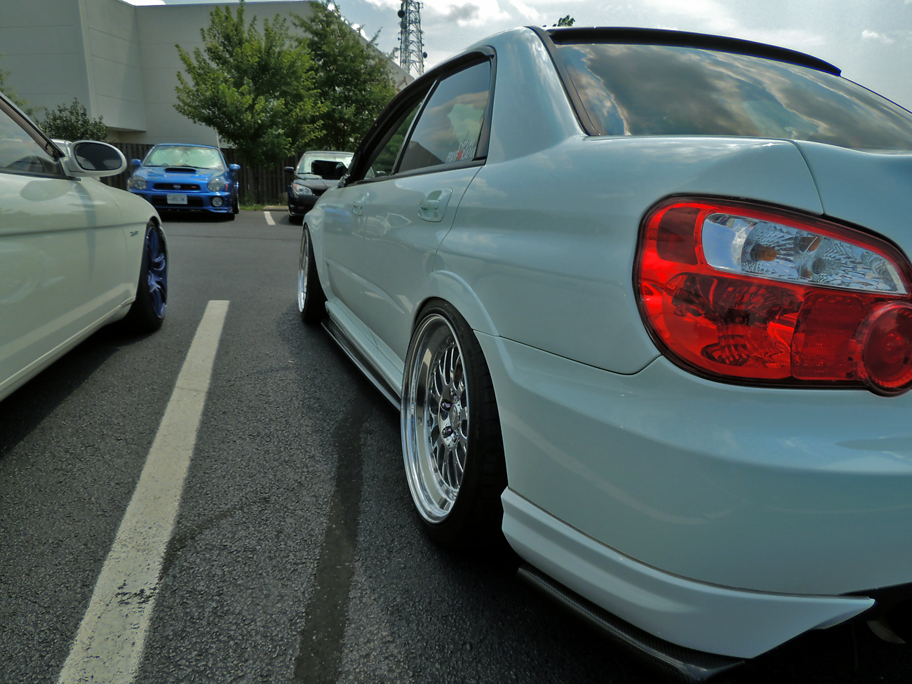 Stanced STi