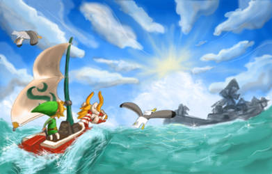 Wind Waker HD by KH-LoZ-er