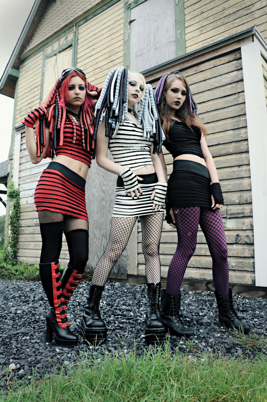 Cyber Goth by bloomsinthenight on DeviantArt
