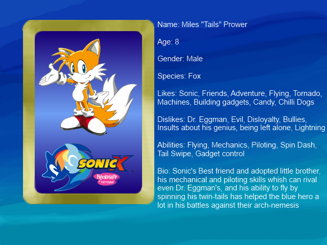 Kaua16 on X: EYX + CYN are here what do you think? #sonic #tails