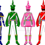 Madouryu Sentai Sorceranger: 7 core team (+2)