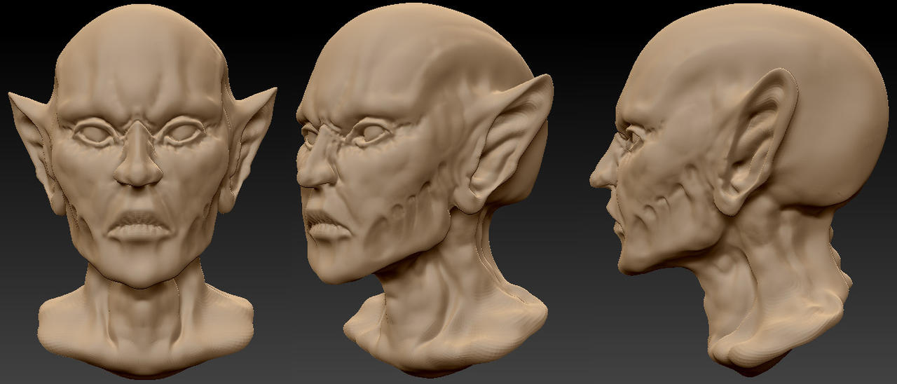 Zbrush head