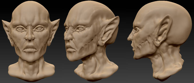 Zbrush head