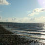 the beach and the horizon