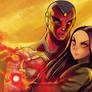 Wanda and Vision love