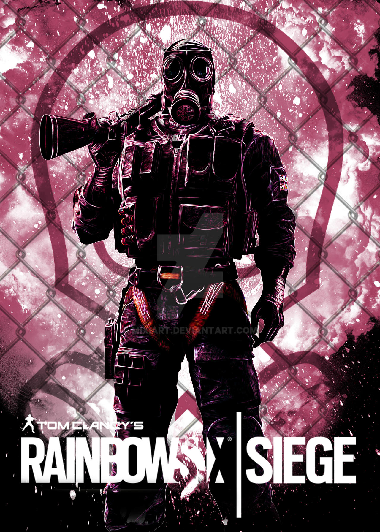 Smoker R6 Rainbow Six Siege SMOKE by MixiArt on DeviantArt