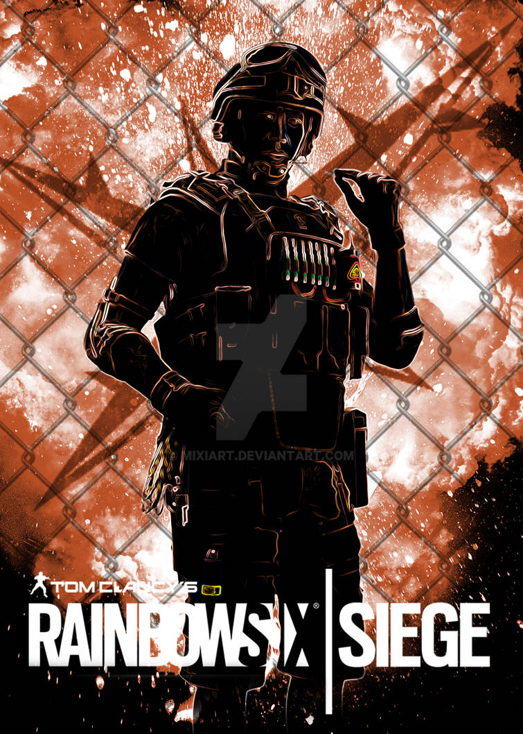 Rainbow Six Siege LESION by MixiArt on DeviantArt