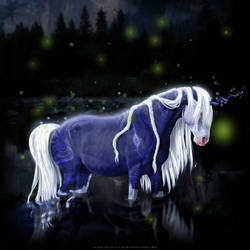 Blue Unicorn Premade