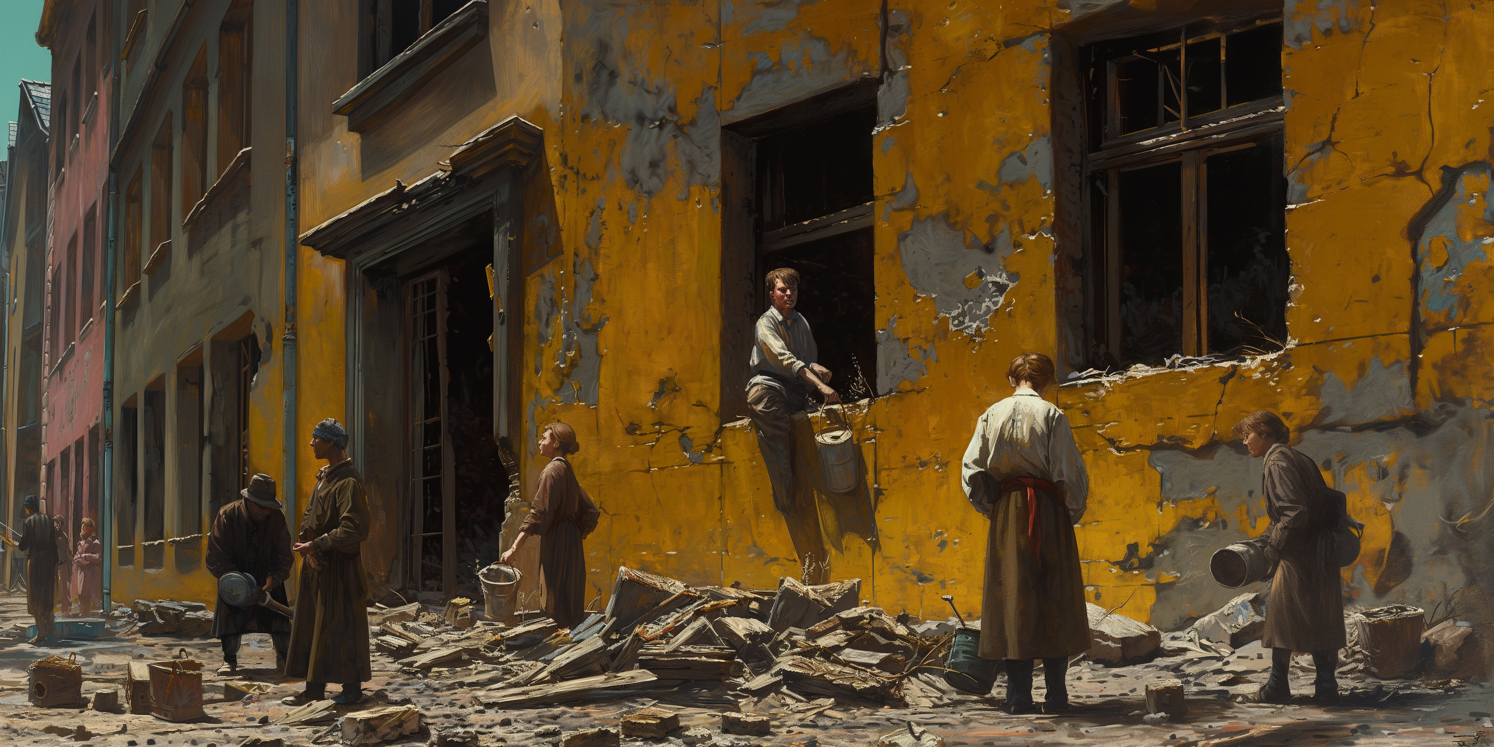 The city that saw war