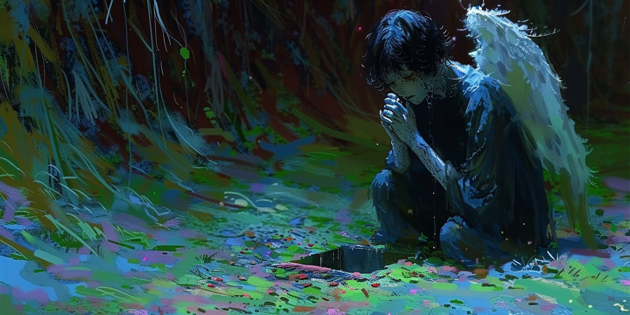 then mourning blackness surrounded my world