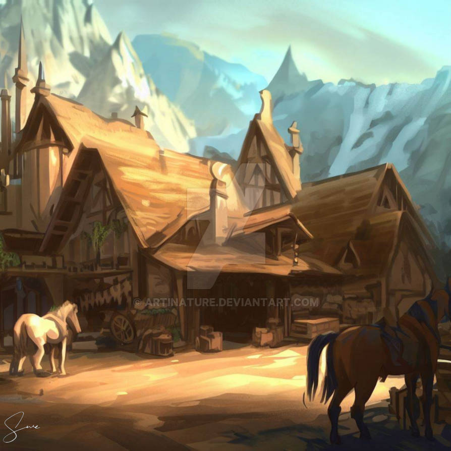 A Rudimentary Stable Stable by ArtiNature on DeviantArt