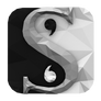 Low-poly Scrivener Icon