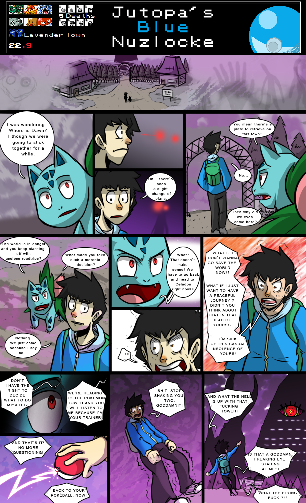 Jutopa's Blue Nuzlocke - Chapter 22 - Page 9