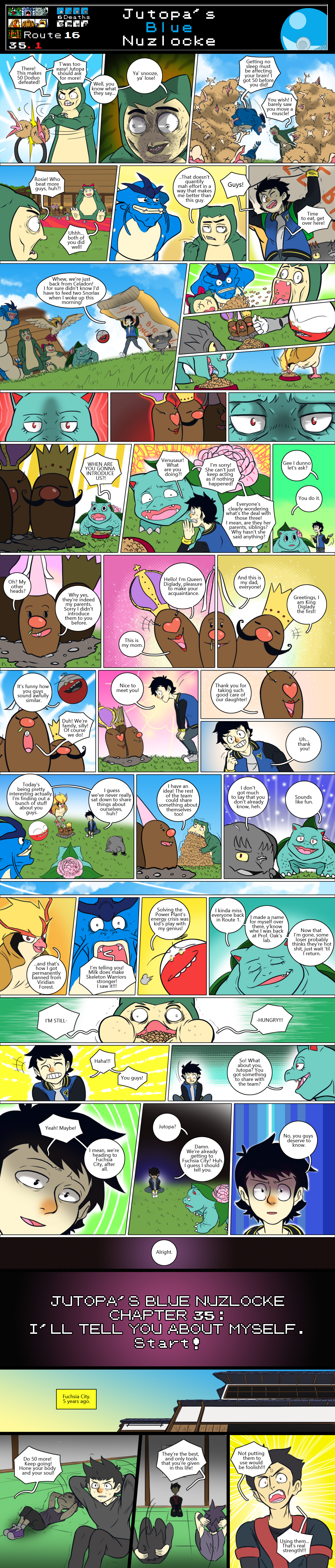 Jutopa's Blue Nuzlocke Chapter 35 - Page 1 by Jutopa