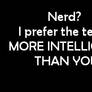 Nerd?