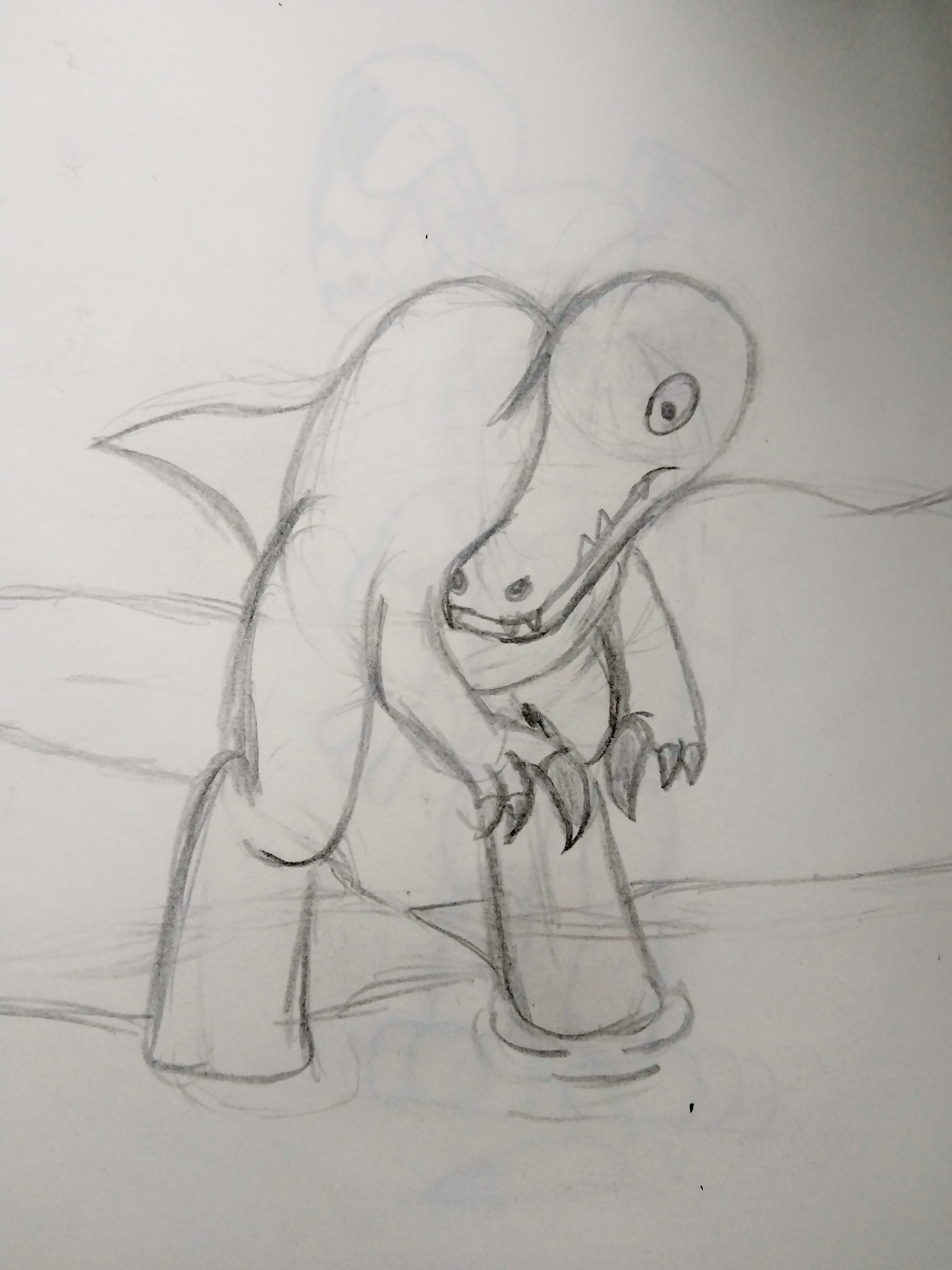 Baryonyx Sketch