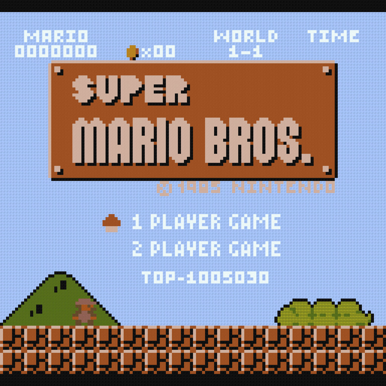 Mario Mc Map Minecraft- Map Art (Super Mario Bros) by JEC2007 on DeviantArt
