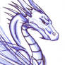 you see this dragon? is drawn with pen