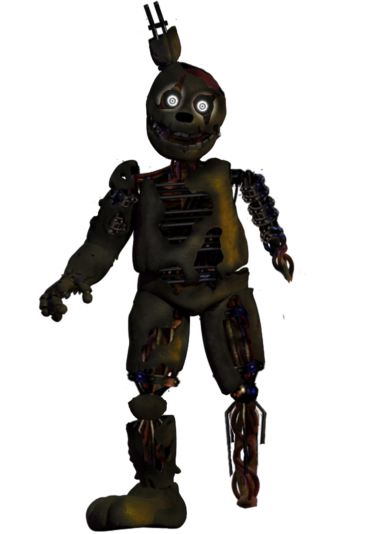 Ignited Springtrap Stylized Ignited SpringTrap by Mothman-Recless on DeviantArt
