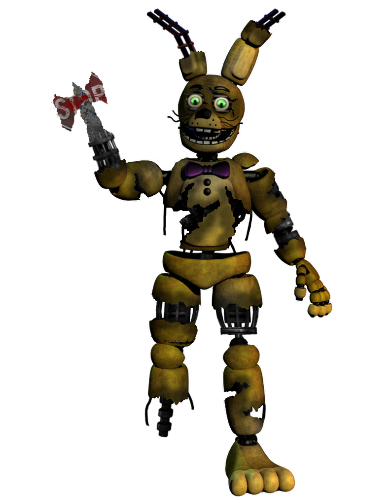 Scrap Springy Scrap Springbonnie by Mothman-Recless on DeviantArt
