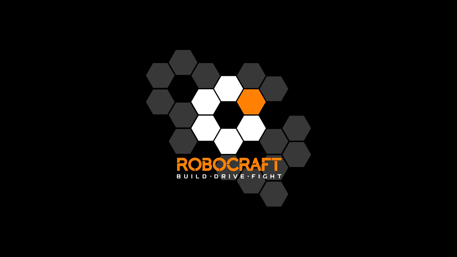 Robocraft Hex logo Wallpaper