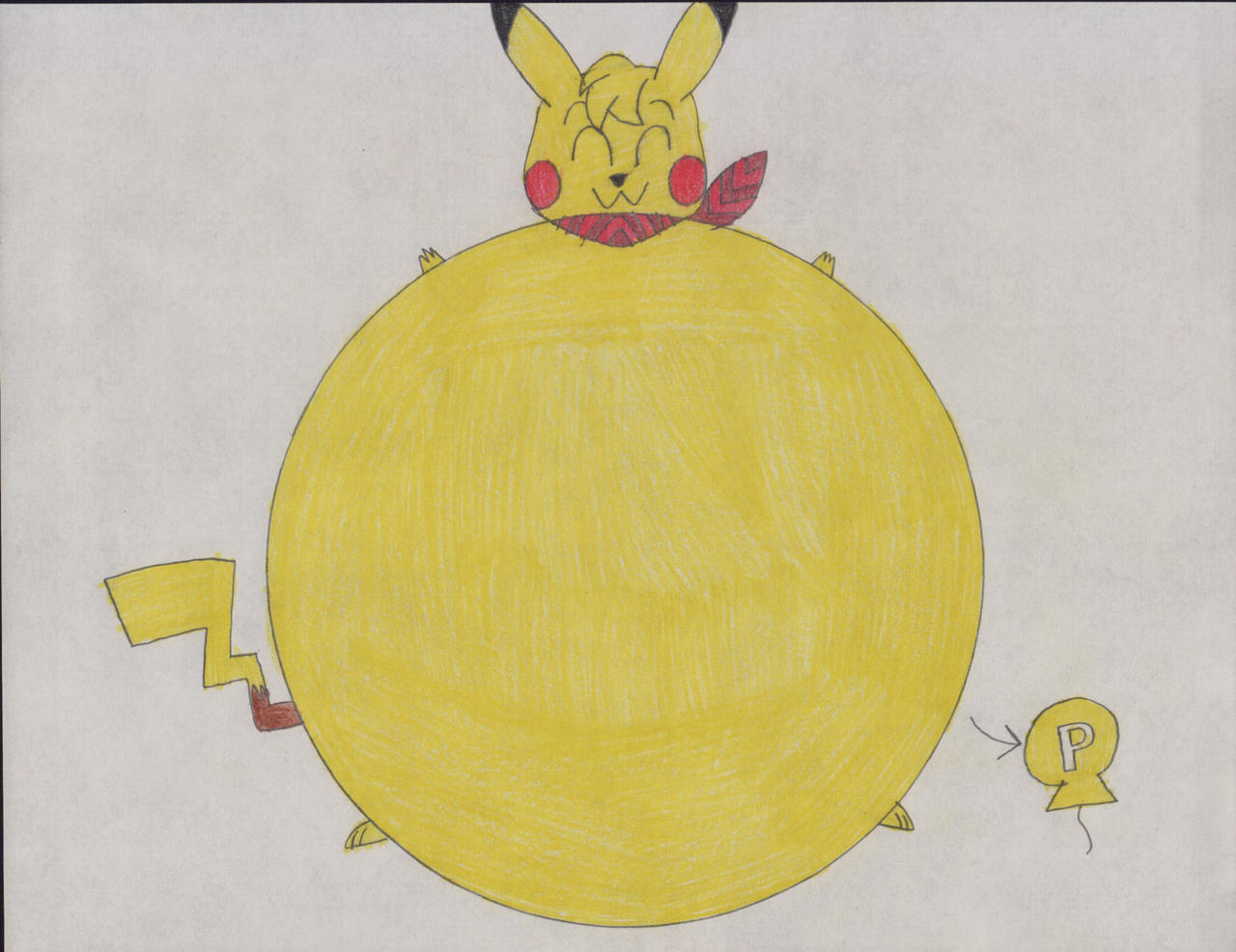 ColinPikachu Inflation by P-Balloon. by Blazingold3281 on DeviantArt