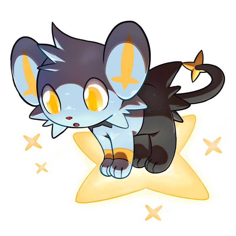 Shinx Upon A Star by EnergyLuxray on DeviantArt