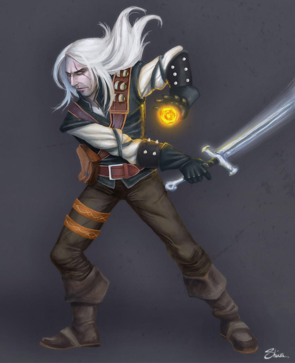 Geralt from Riv-The Witcher