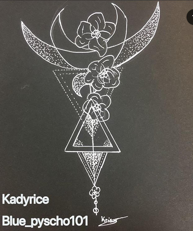 Sakura moon tattoo design by bluepsyco101 on DeviantArt
