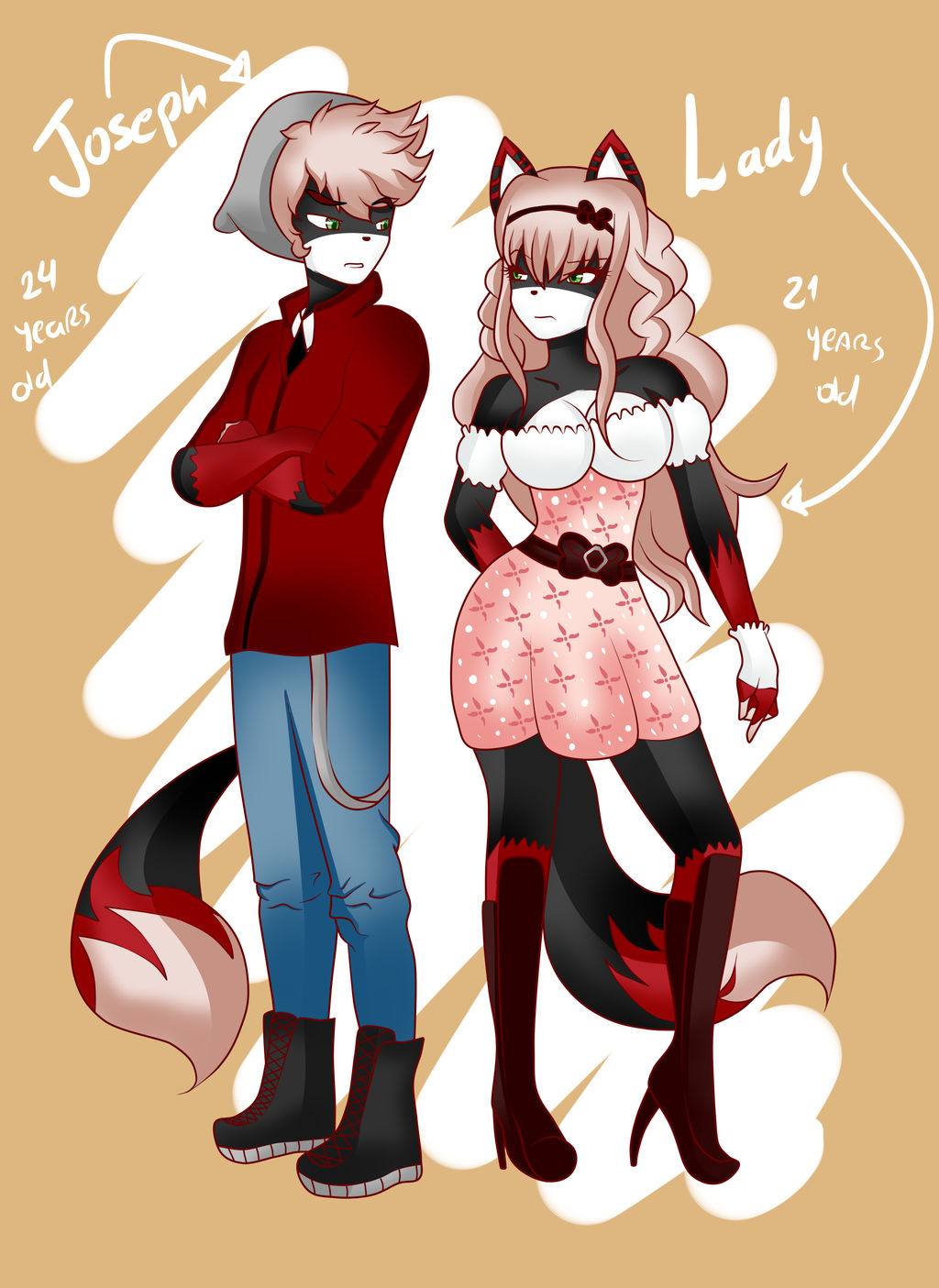 new fcs .:Joseph and Lady the siberian cat:.