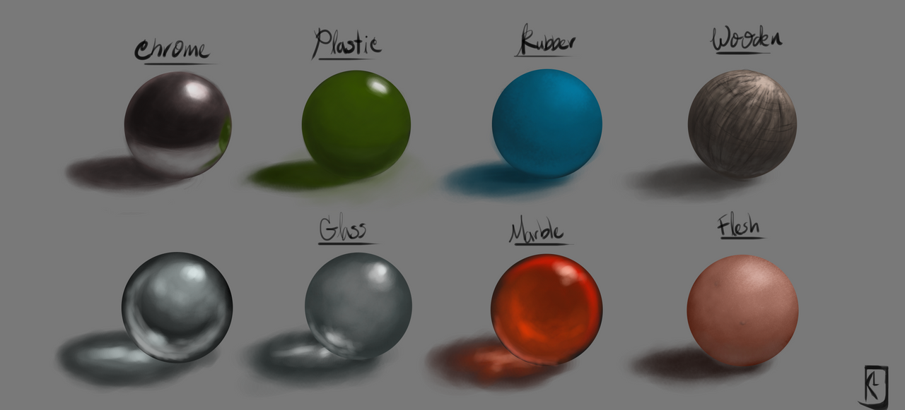 Material Study by nemisisbeta on DeviantArt