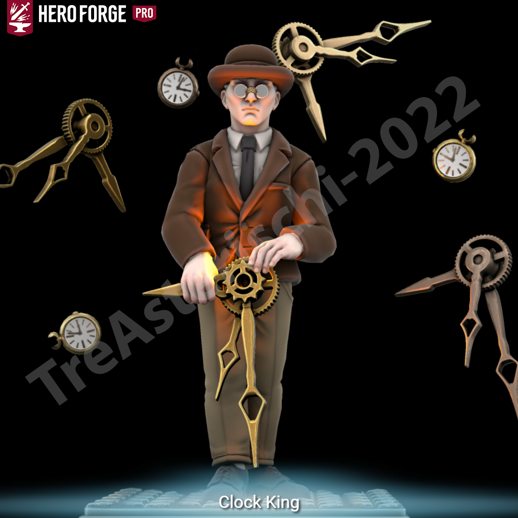 Clock King - Hero Forge by TreAsterischi on DeviantArt