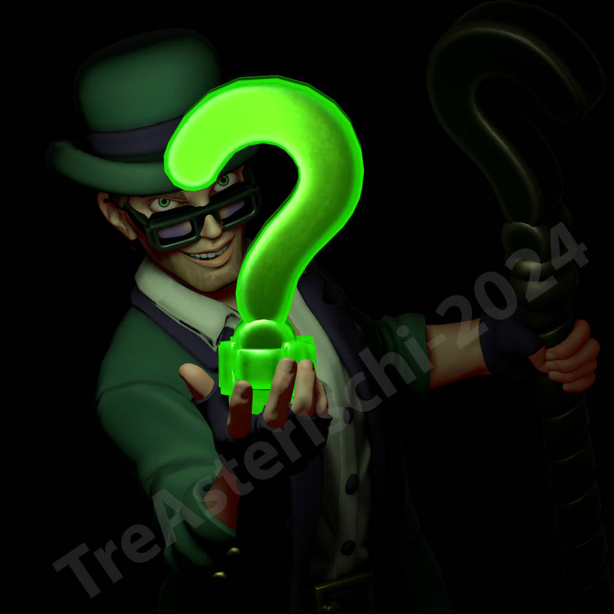 Trinity Arc Riddler Arkham City Riddler with Throphy - Hero Forge by TreAsterischi on ...