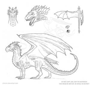 Dragon Character Sheet Template