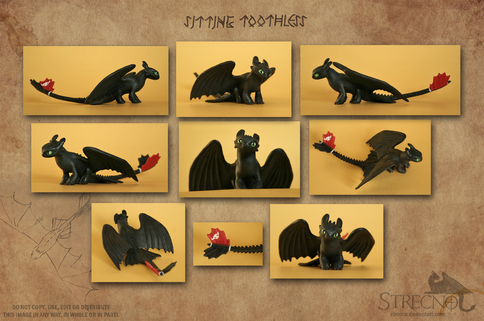 Toothless How To Train Your Dragon Sitting