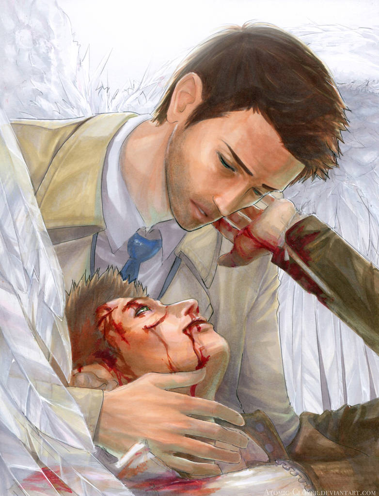 Commission: Destiel by Atomic-Clover