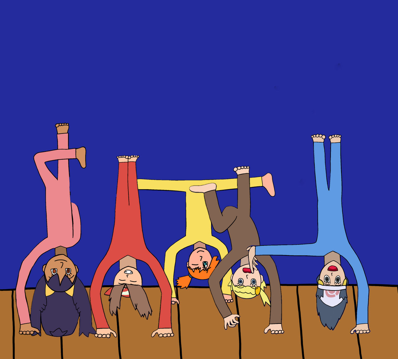 Handstands by ThunderWolfThe1 on DeviantArt