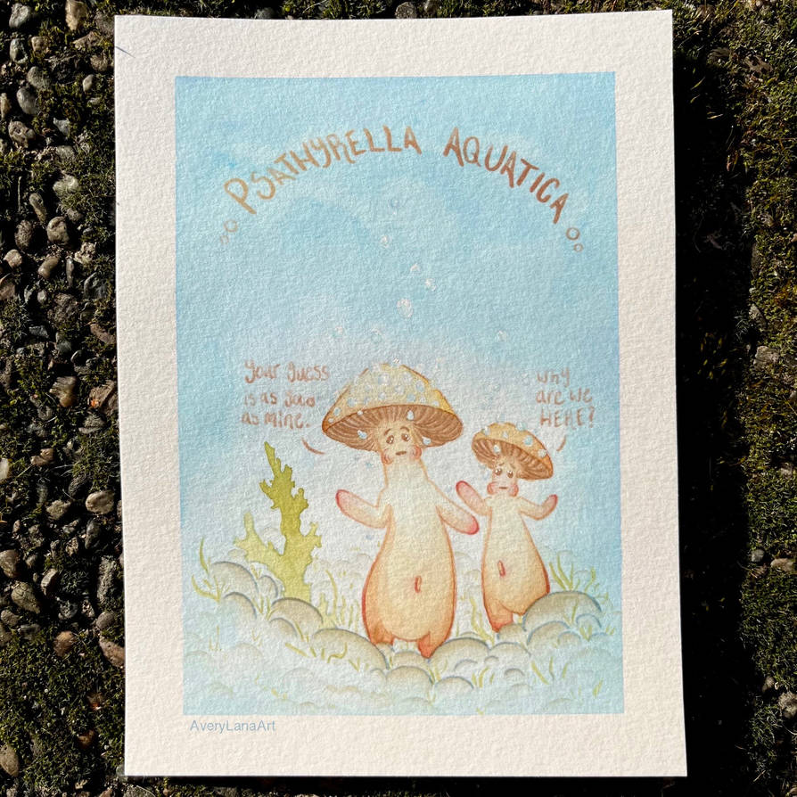 Psathyrella Aquatica by AveryLanaArt on DeviantArt