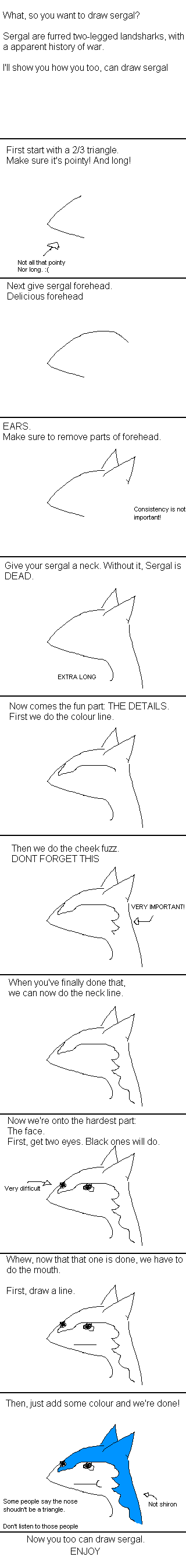 Sergal tutorial