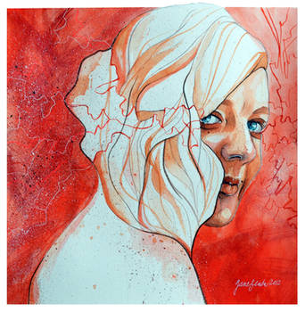 Self portrait by jane-beata